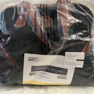 *NWT* Dooney & Bourke Black Large Domed Satchel
